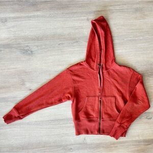 Aerie Cropped Zip-Up